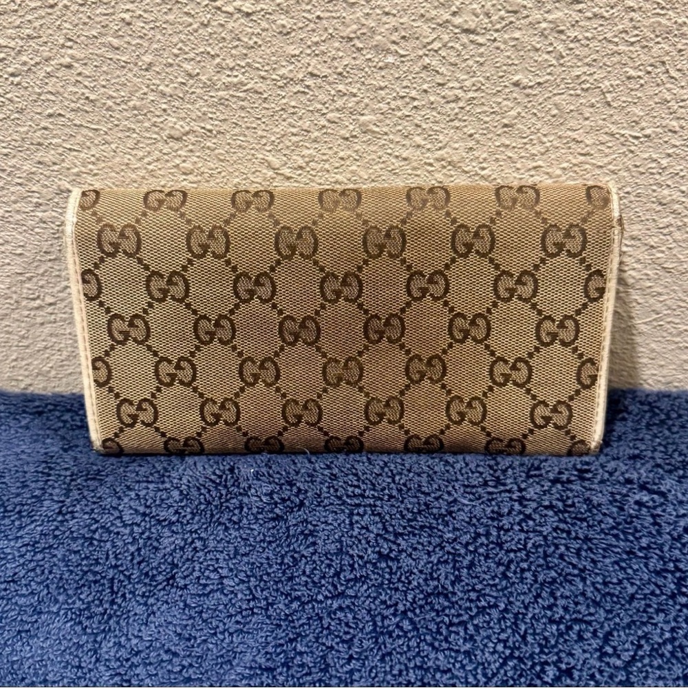 Gucci GG Monogram Canvas Long Wallet Interlocking G logo, comes with free gift - Picture 7 of 7
